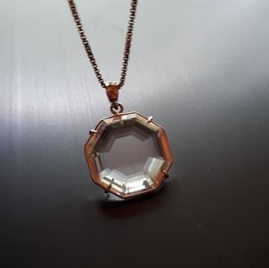 Crystal bagua pendant